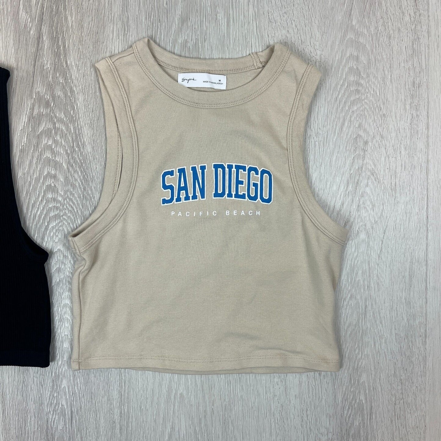 Supre Womens Cropped Tank Top Size Medium (2 Tops)