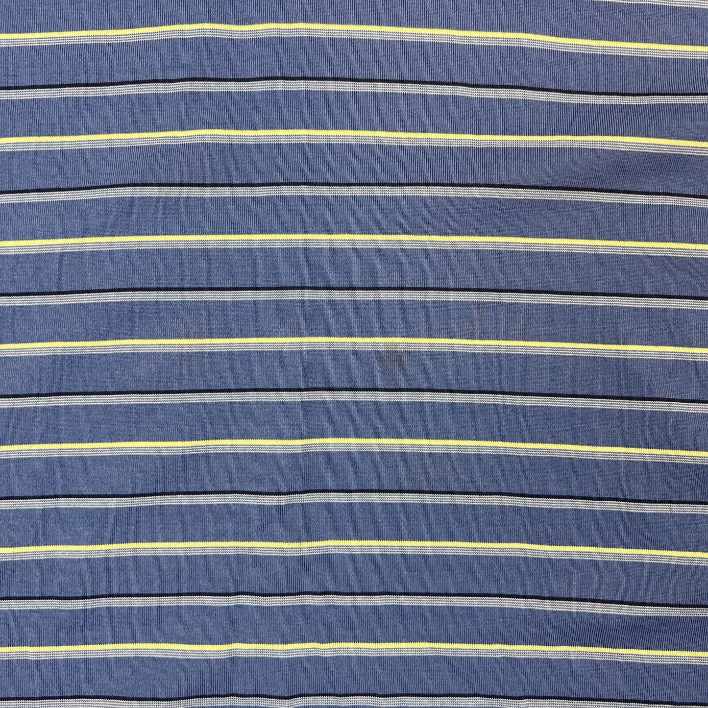 Pebble Beach Mens Blue Striped Golf Polo Shirt Size XL