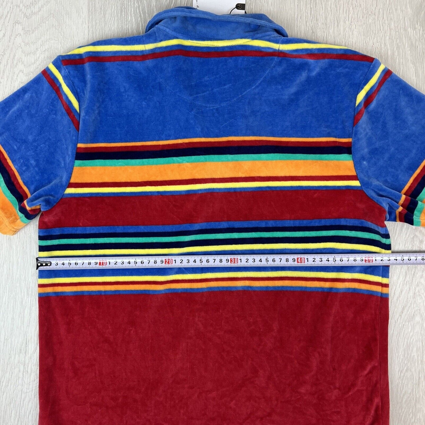 Riley Adams Mens Terry Short Sleeve Polo Shirt Size Medium