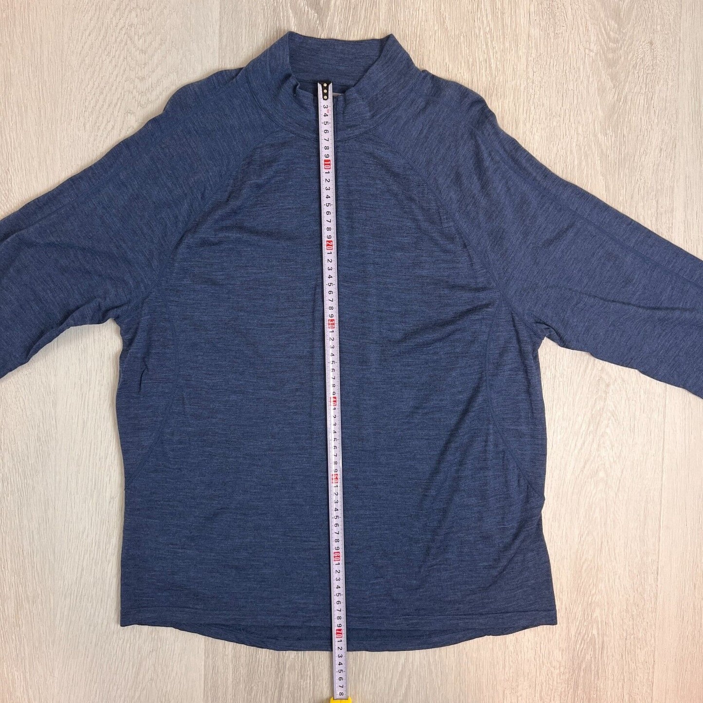 Crane Mens 100% Merino Wool 1/4 Zip Sweater Jumper Size XL