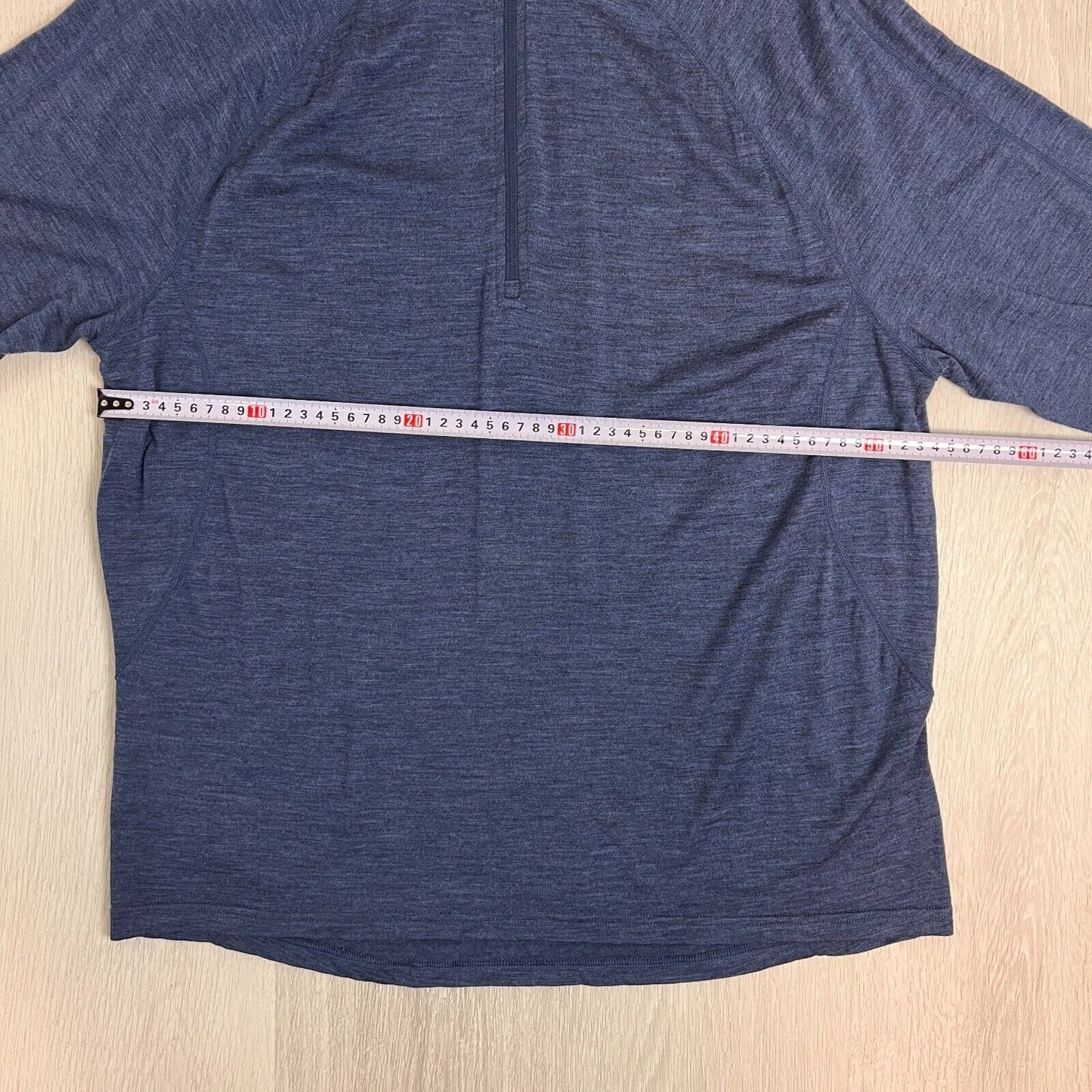 Crane Mens 100% Merino Wool 1/4 Zip Sweater Jumper Size XL