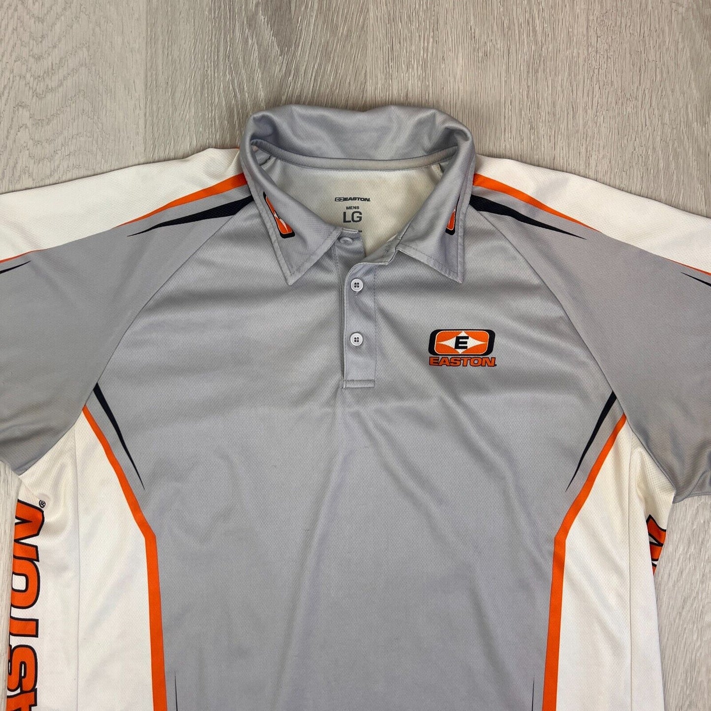 Eastern Archery Mens Short Sleeve Polo Shirt Size Large