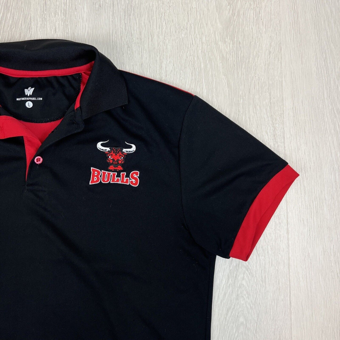 Bankstown Bulls Rugby League Mens Polo Shirt Size Large