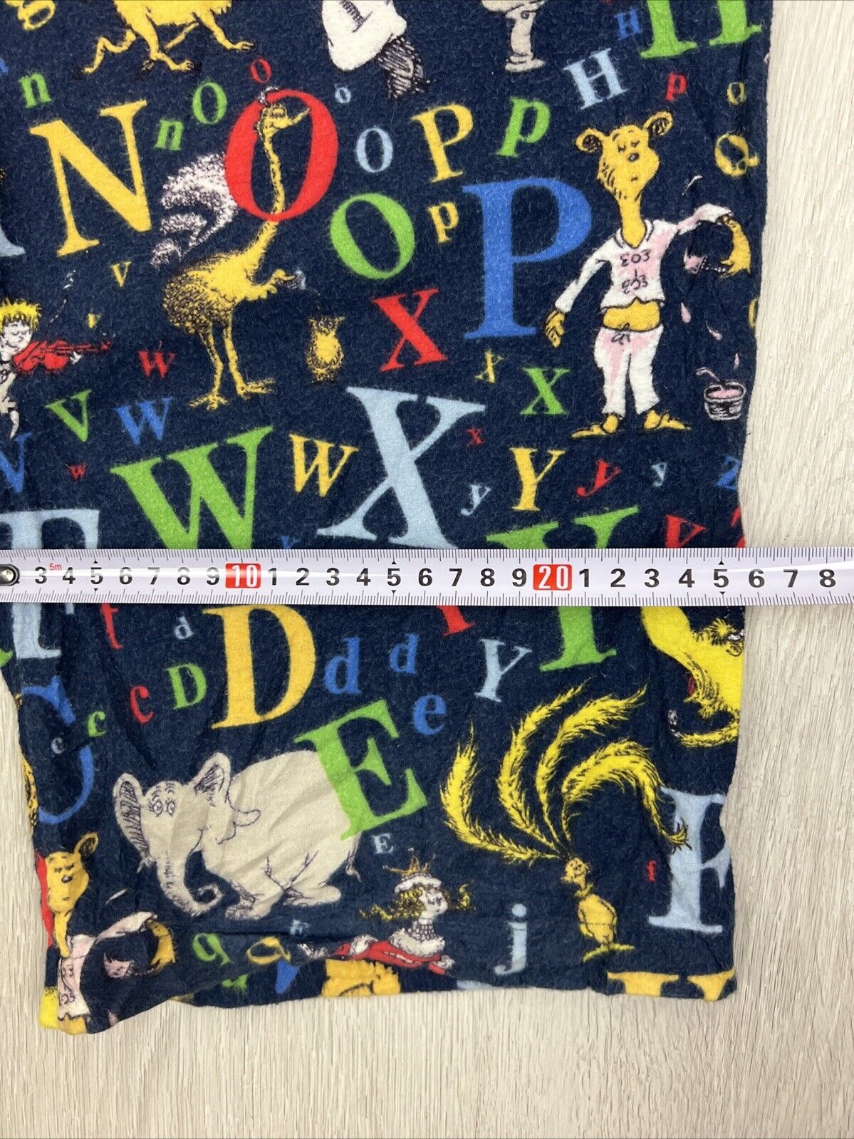 Peter Alexander Mens Flannelette Pyjama Pants Sleep Pants Dr Seuss Size XL