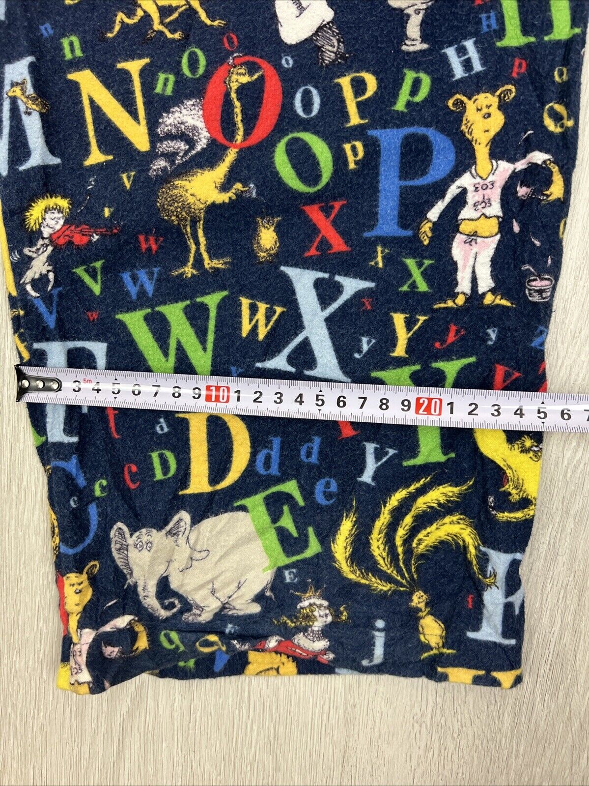 Peter Alexander Mens Flannelette Pyjama Pants Sleep Pants Dr Seuss Size XL