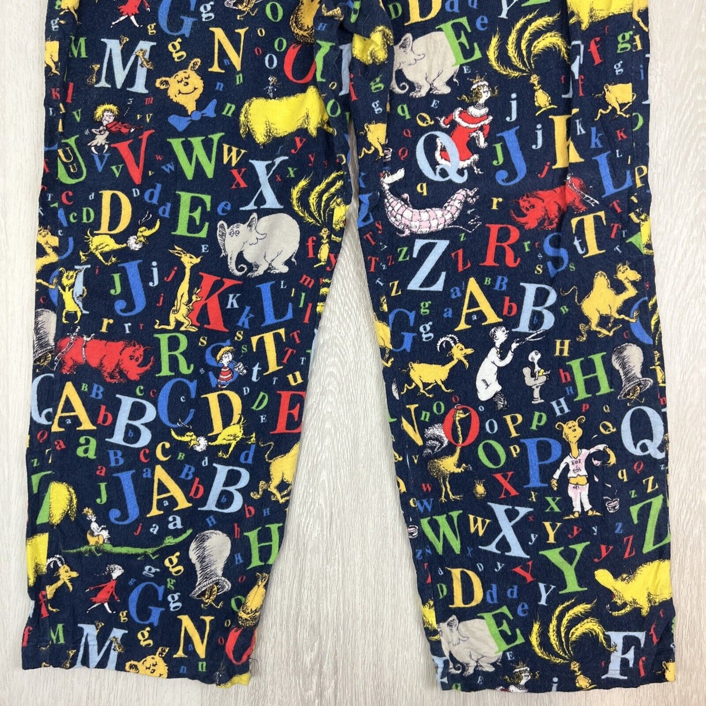 Peter Alexander Mens Flannelette Pyjama Pants Sleep Pants Dr Seuss Size XL