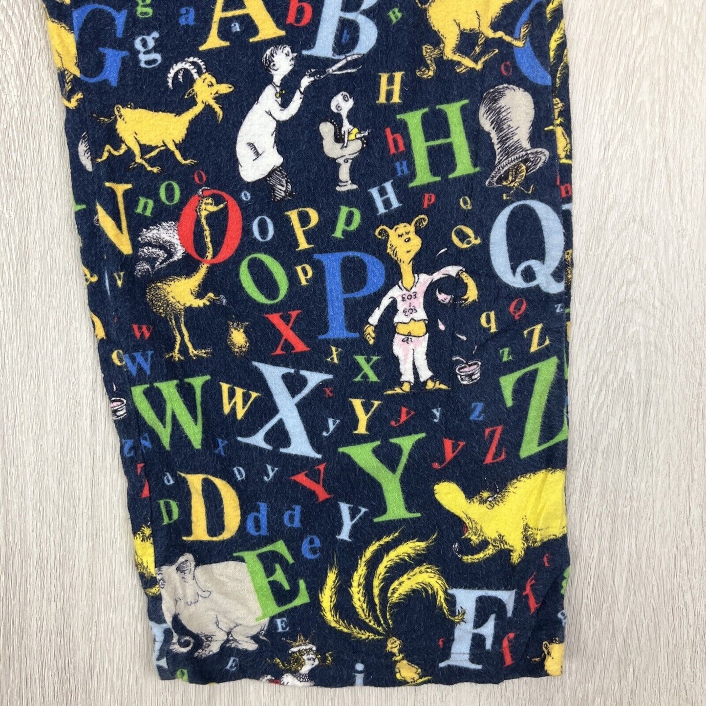 Peter Alexander Mens Flannelette Pyjama Pants Sleep Pants Dr Seuss Size XL
