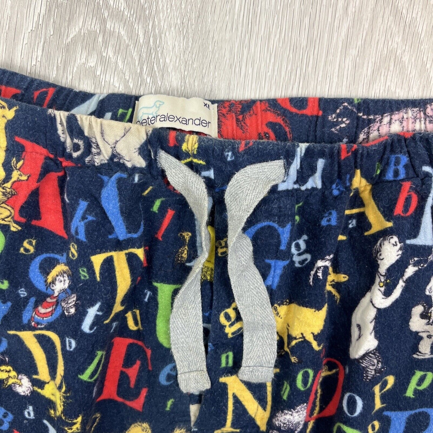 Peter Alexander Mens Flannelette Pyjama Pants Sleep Pants Dr Seuss Size XL