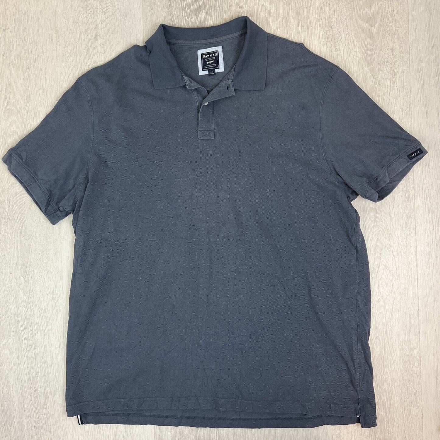 Gazman Mens Short Sleeve Polo Shirt Bundle Size 3XL (2 Shirts)