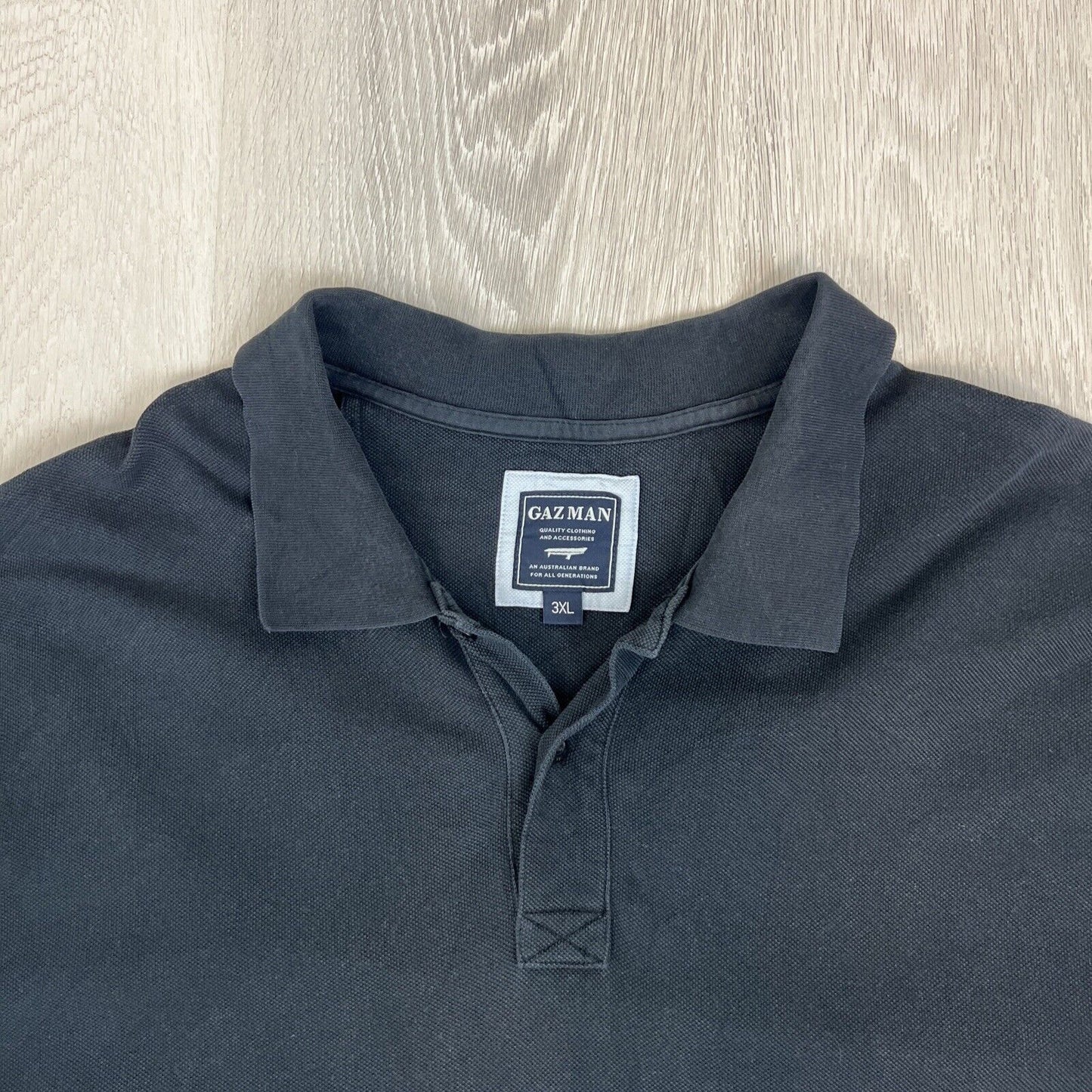 Gazman Mens Short Sleeve Polo Shirt Bundle Size 3XL (2 Shirts)