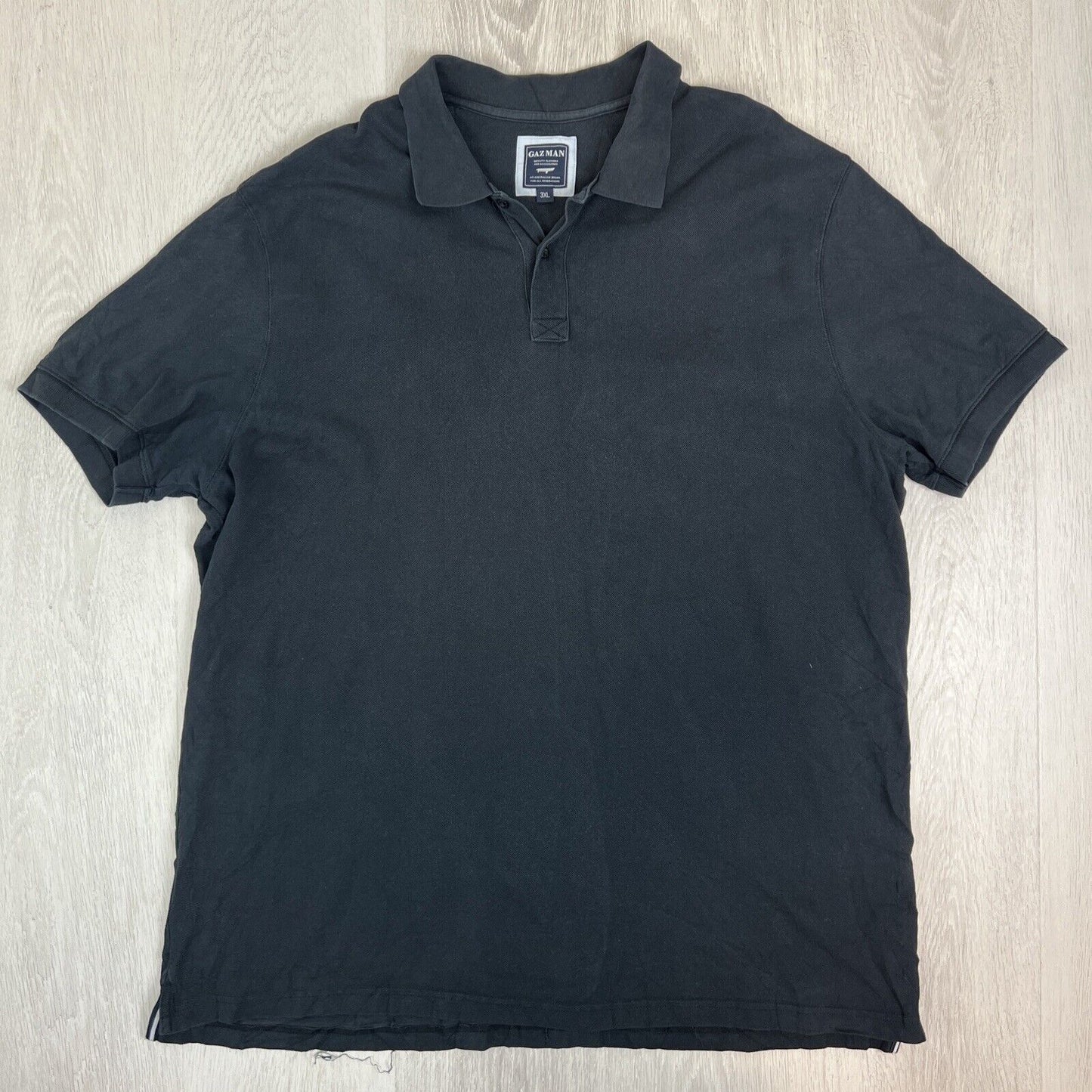 Gazman Mens Short Sleeve Polo Shirt Bundle Size 3XL (2 Shirts)