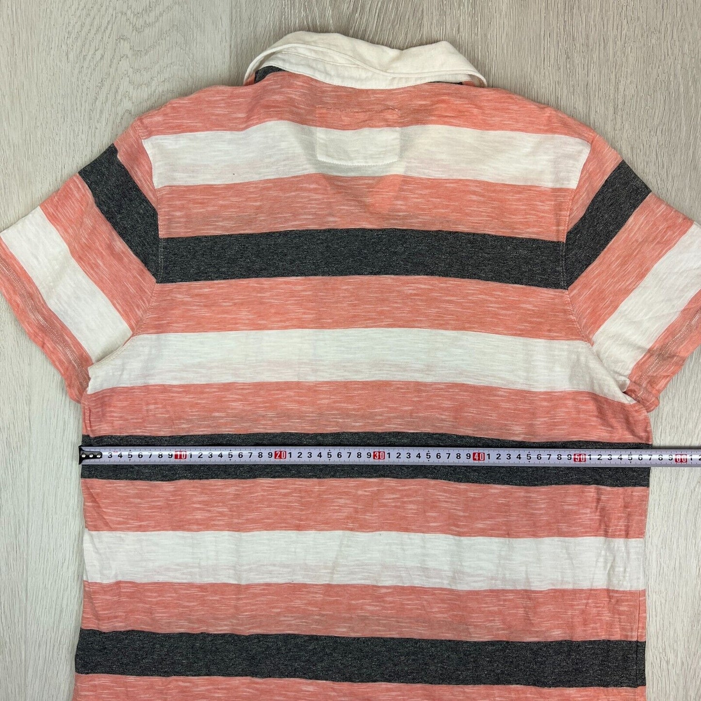 Guess Mens Striped Short Sleeve Polo Shirt Size XL