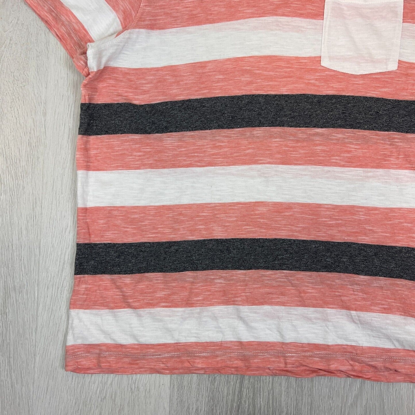 Guess Mens Striped Short Sleeve Polo Shirt Size XL