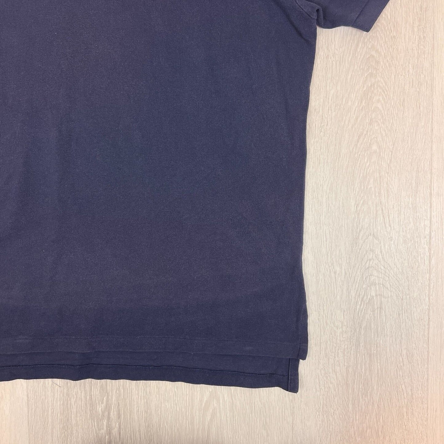Polo Ralph Lauren Mens Navy Blue Polo Shirt Size Large