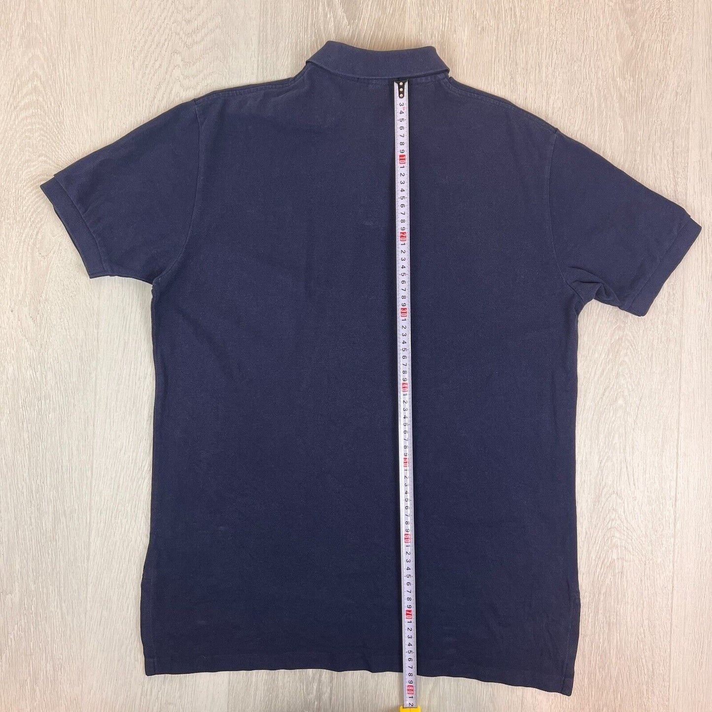 Polo Ralph Lauren Mens Navy Blue Polo Shirt Size Large