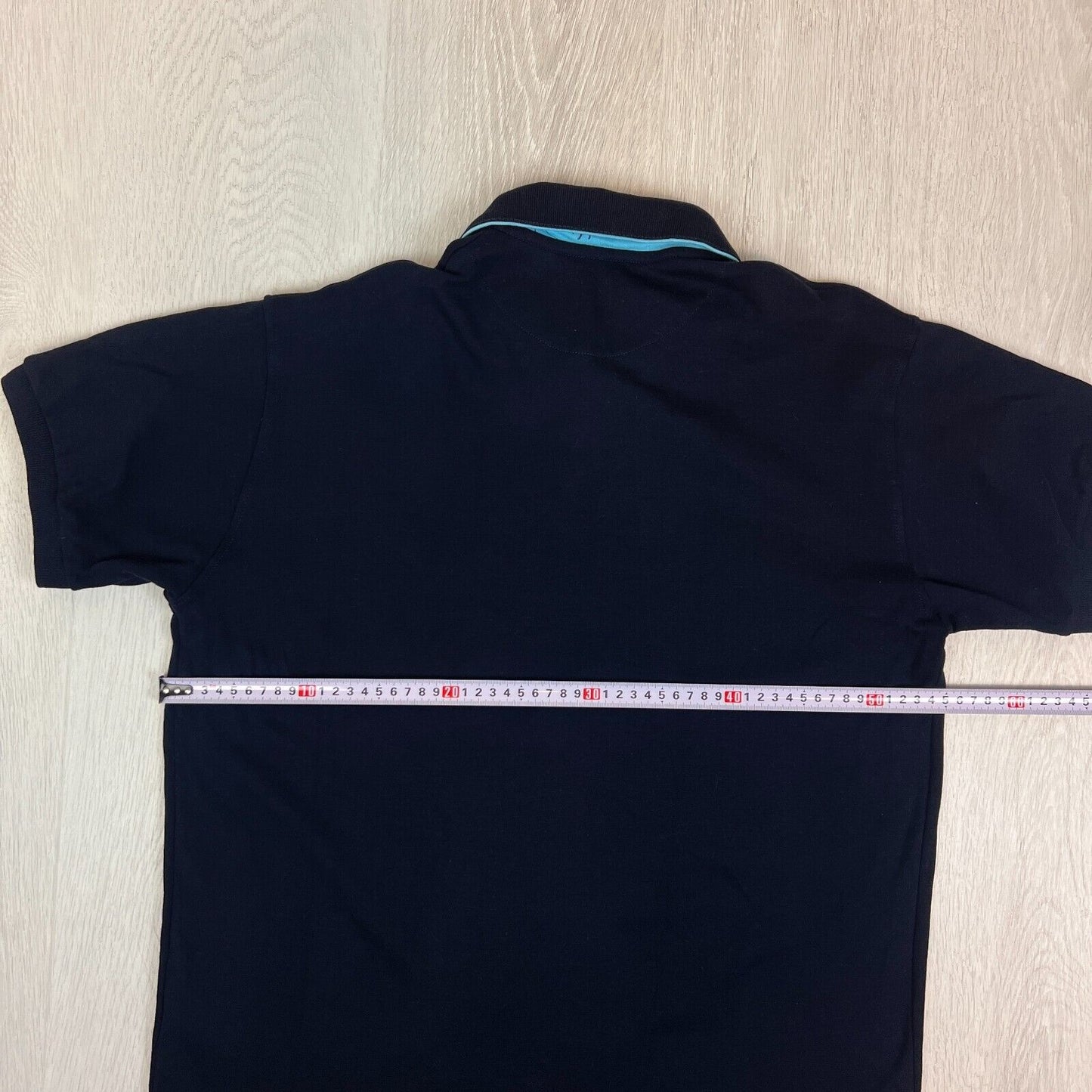 Polo Ralph Lauren Mens Navy Blue Polo Shirt Size XL (Measures L)