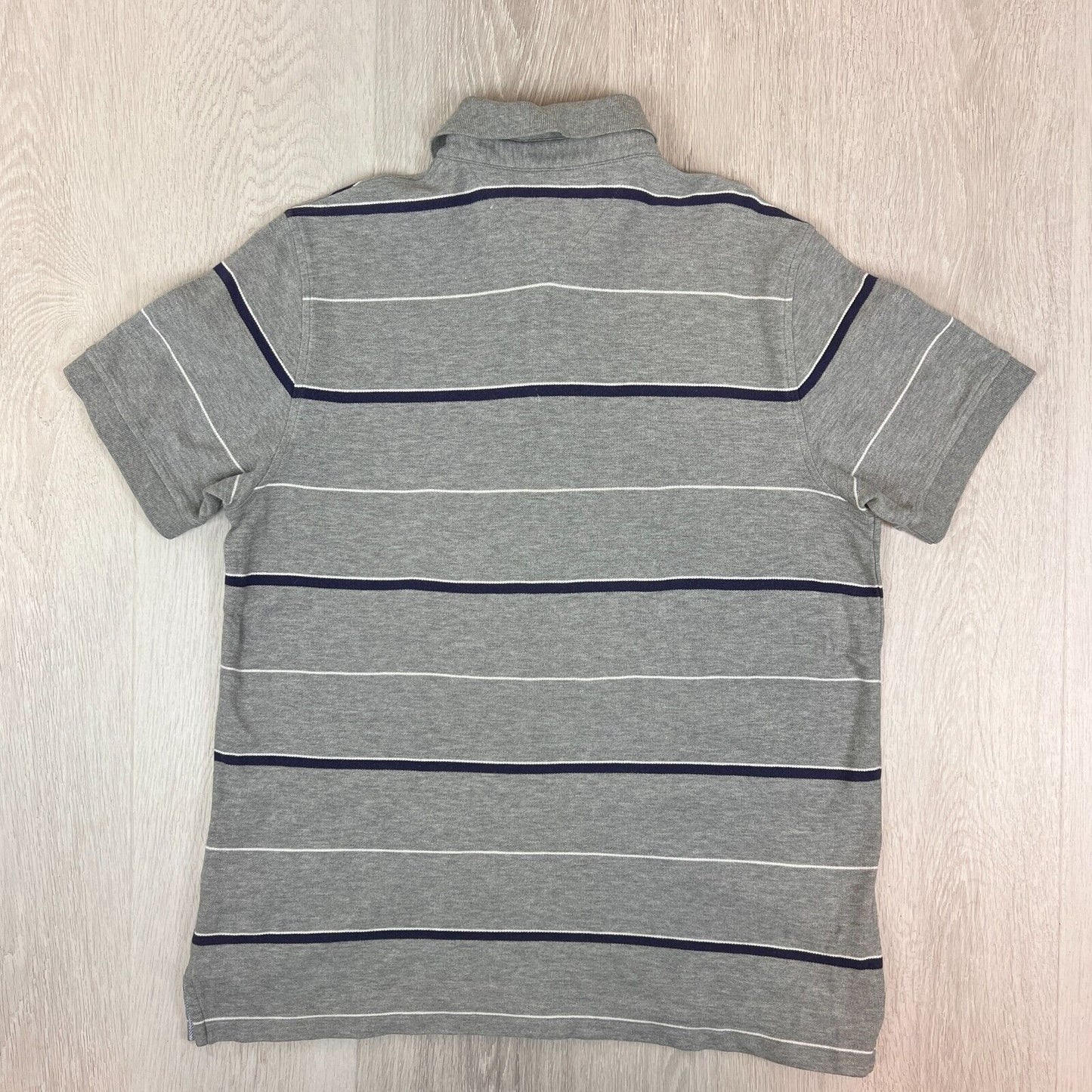 Tommy Hilfiger Mens Custom Fit Short Sleeve Polo Shirts Size Large (2 T-Shirts
