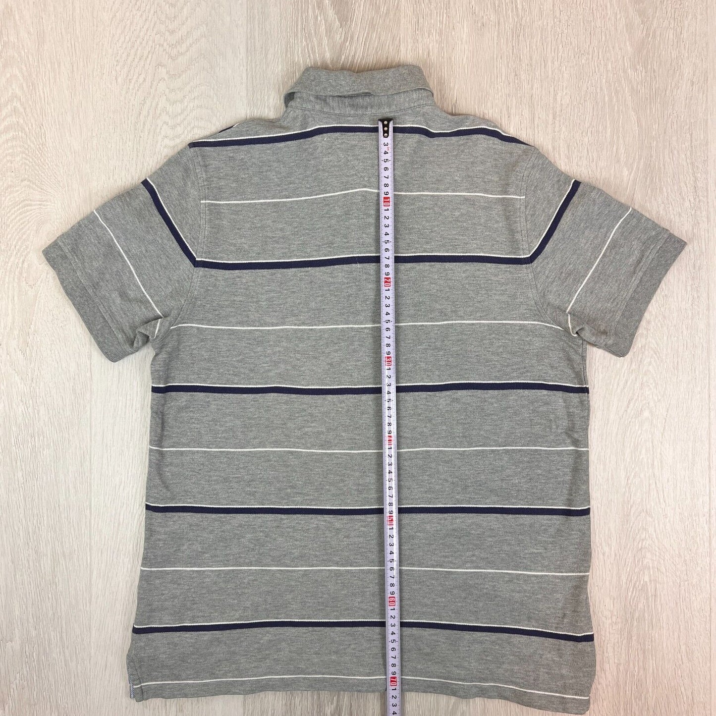 Tommy Hilfiger Mens Custom Fit Short Sleeve Polo Shirts Size Large (2 T-Shirts