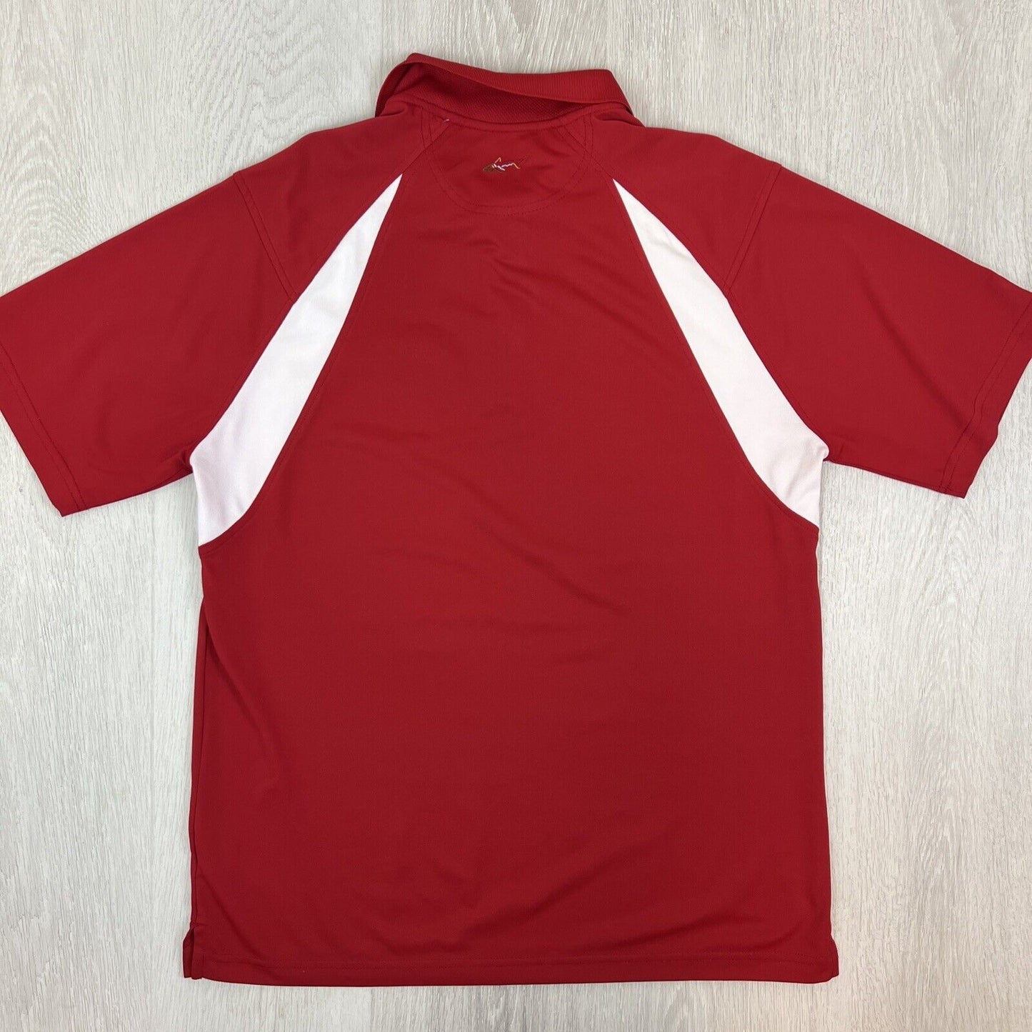 Greg Norman Riverside Oaks Golf Resort Mens Red Polo Shirt Size Medium
