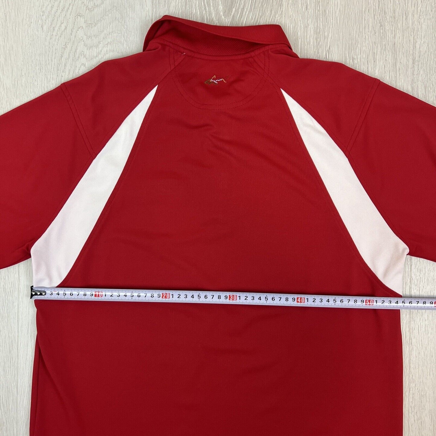 Greg Norman Riverside Oaks Golf Resort Mens Red Polo Shirt Size Medium