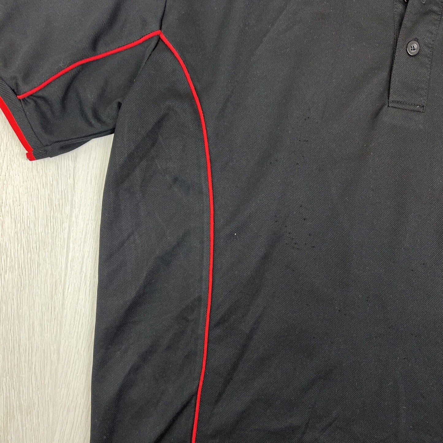 Podium Hyundai N Mens Black Short Sleeve Polo Shirt Size Large