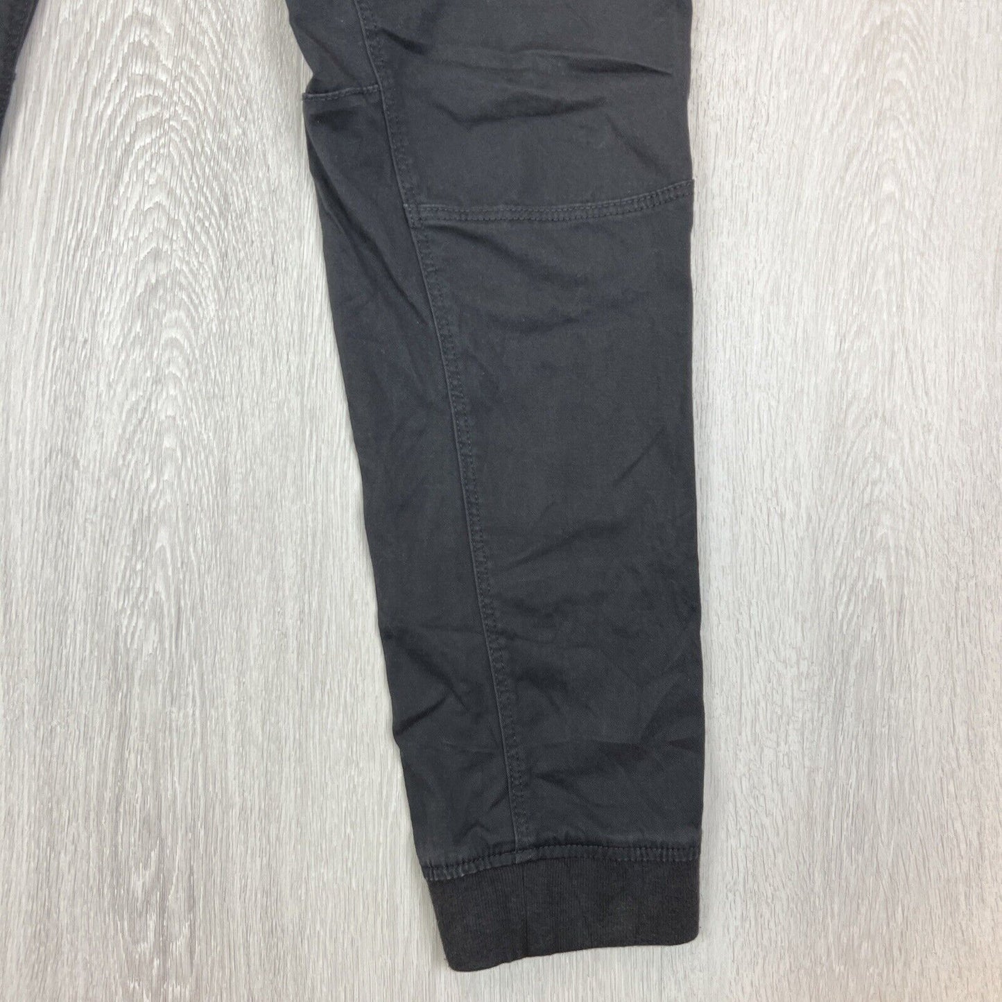 H&M Mens Dark Grey Slim Fit Cargo Jogger Pants Size XL