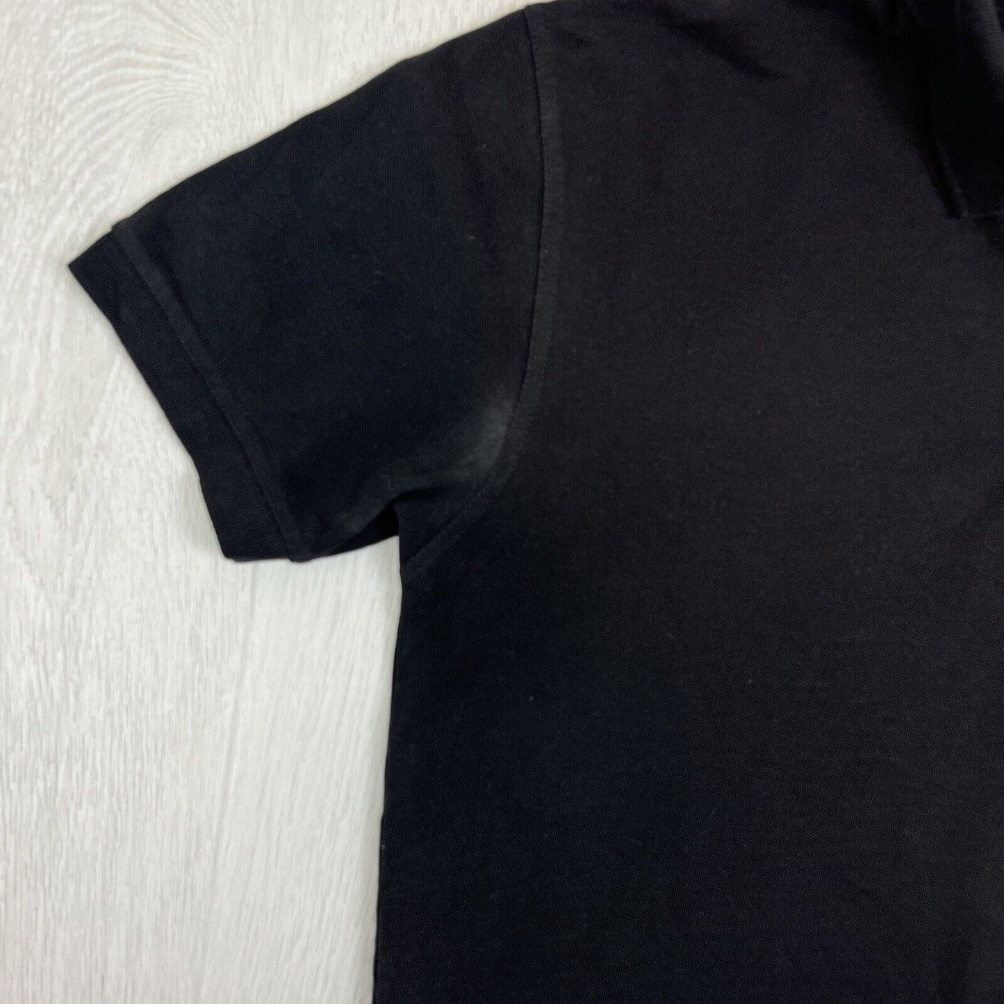 Hyundai Mens Black Short Sleeve Polo Shirt Size Medium (2 Shirts)