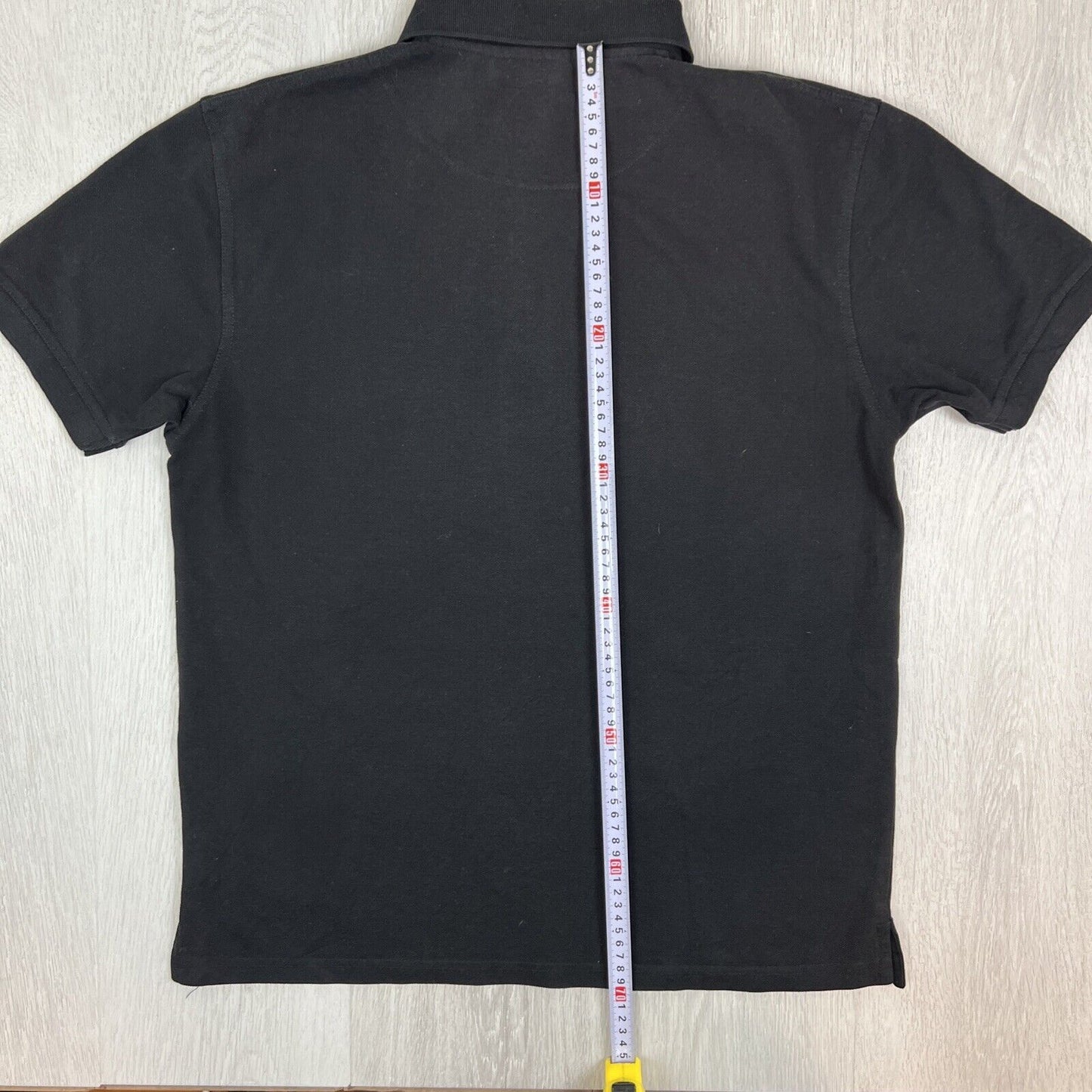 Hyundai Mens Black Short Sleeve Polo Shirt Size Medium (2 Shirts)
