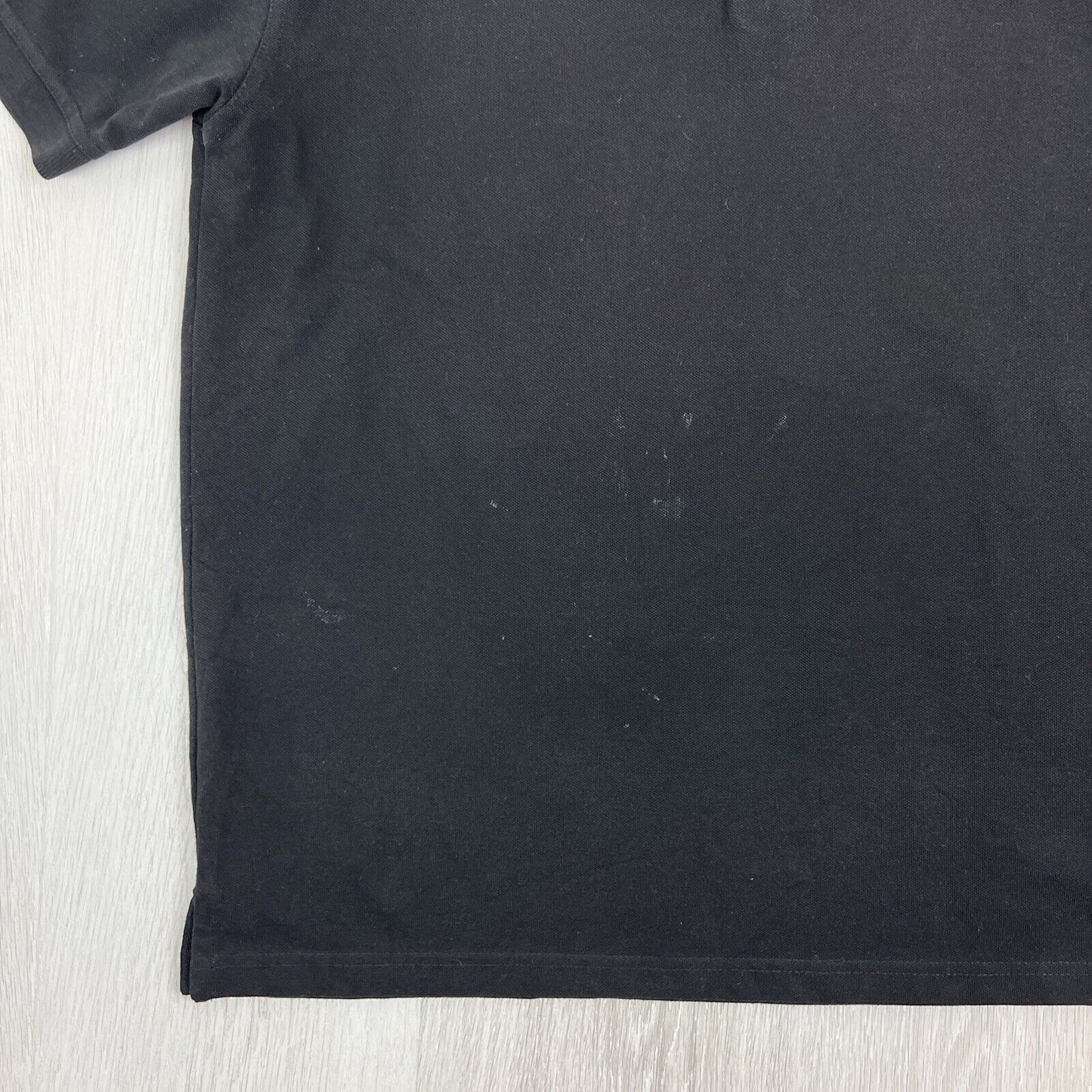 Hyundai Mens Black Short Sleeve Polo Shirt Size Medium (2 Shirts)