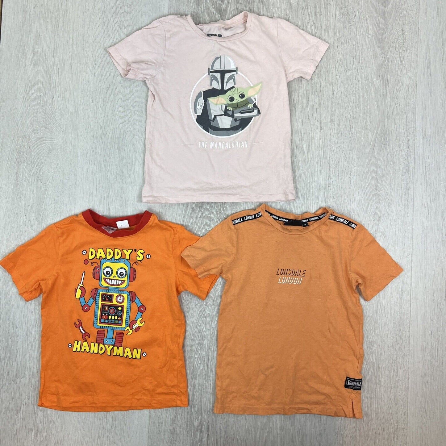 Boys T-Shirts Bundle Size 5-6 Years