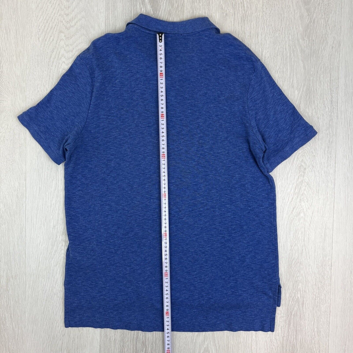 Polo Ralph Lauren Mens Navy Blue Polo Shirt Size Large