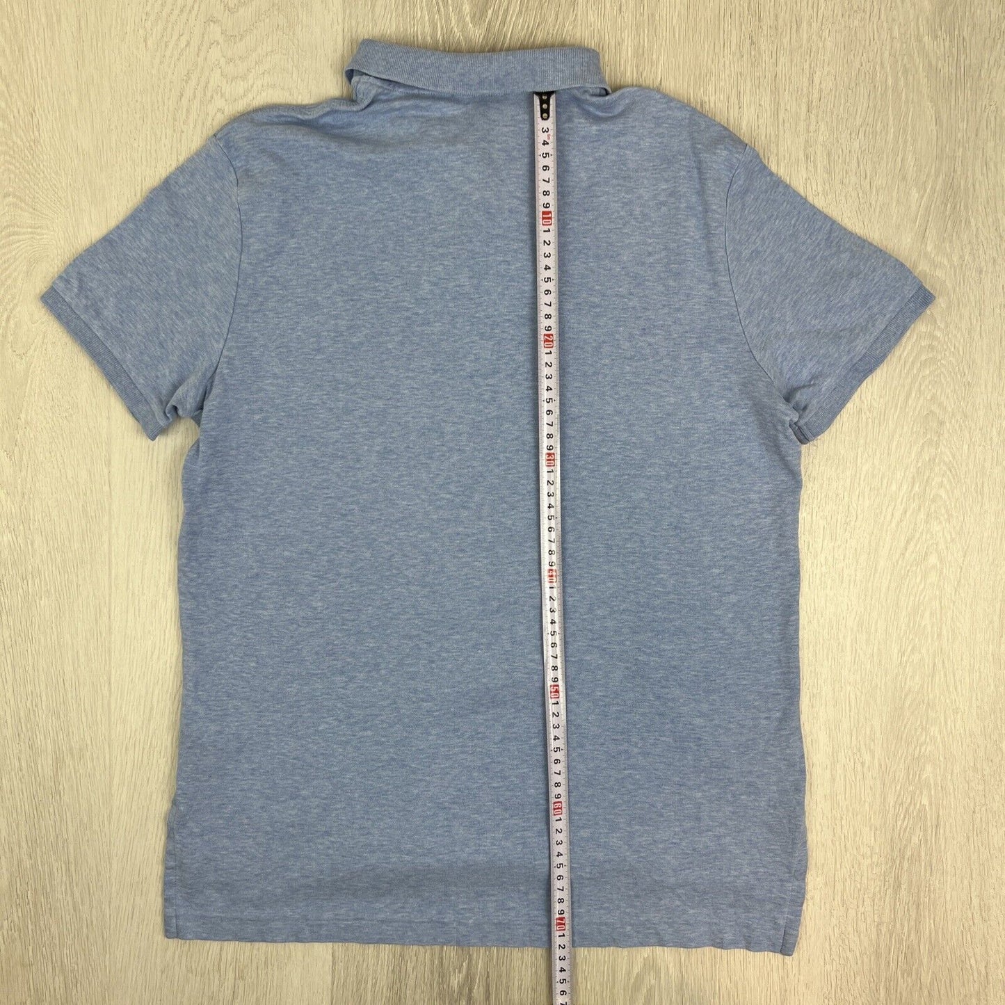 Polo Ralph Lauren Mens Light Blue Polo Shirt Size Large