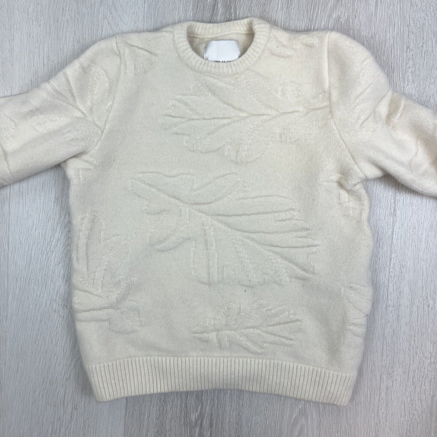 A Kind of Guise Womens Beige Wool Knitted Jumper Sweater Size Medium