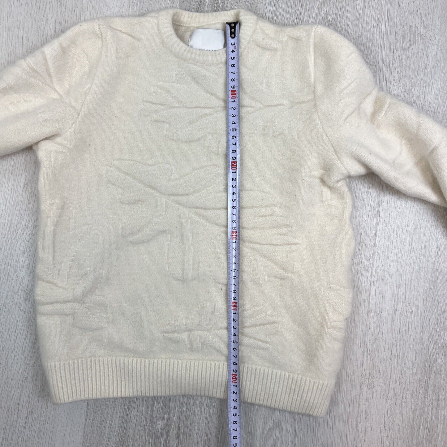 A Kind of Guise Womens Beige Wool Knitted Jumper Sweater Size Medium