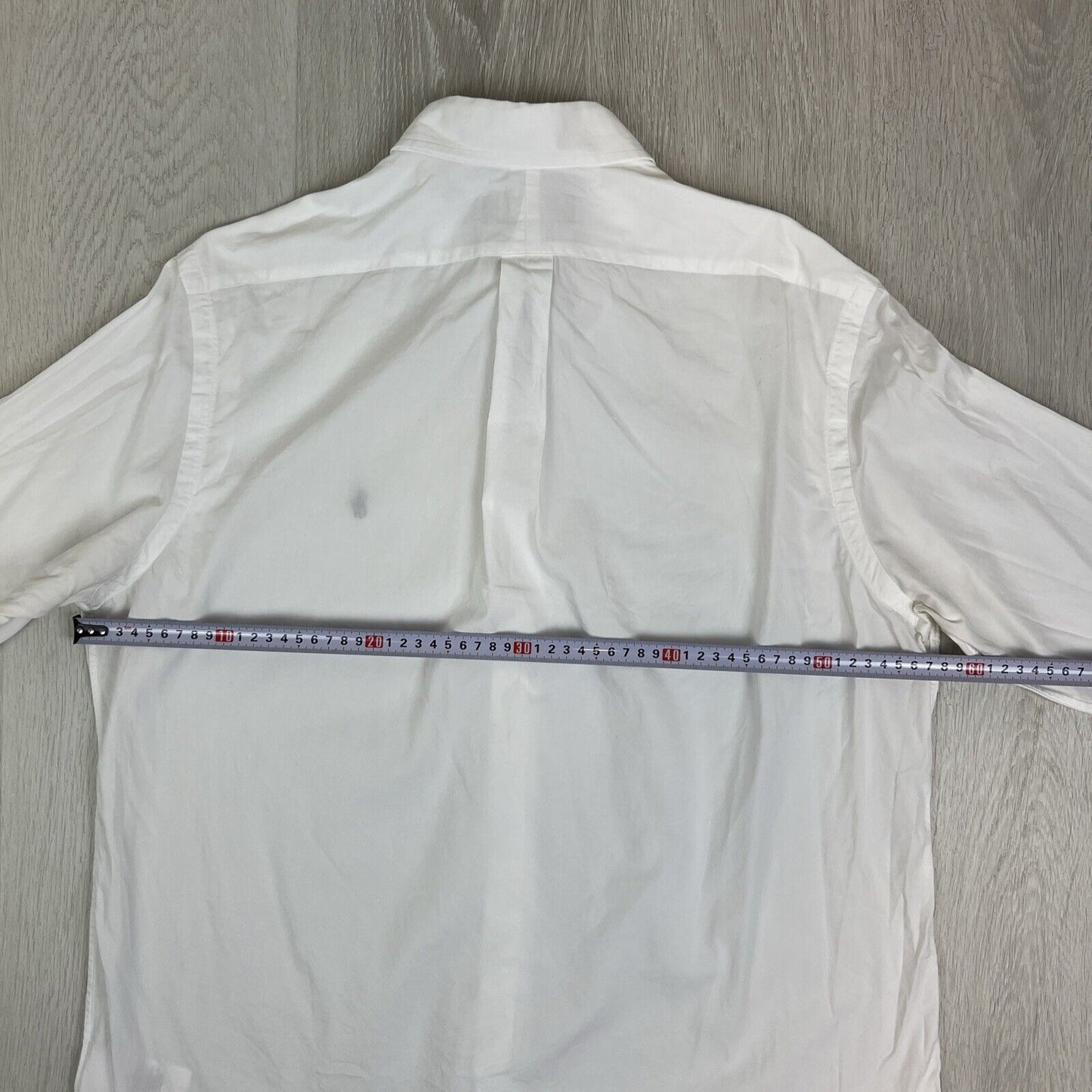 Polo Ralph Lauren Mens White Long Sleeve Button Up Shirt Size Large