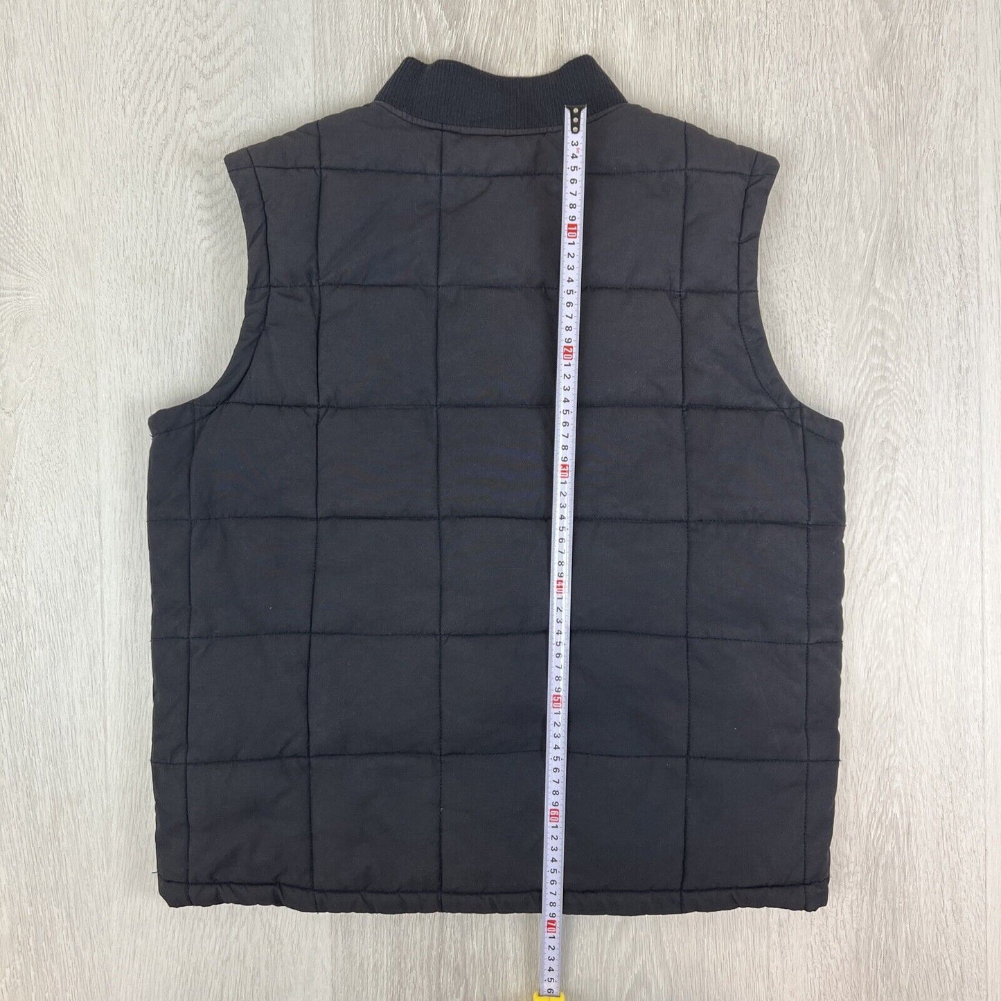 R.M. Williams Mens Navy Blue Vest Jacket Size Large