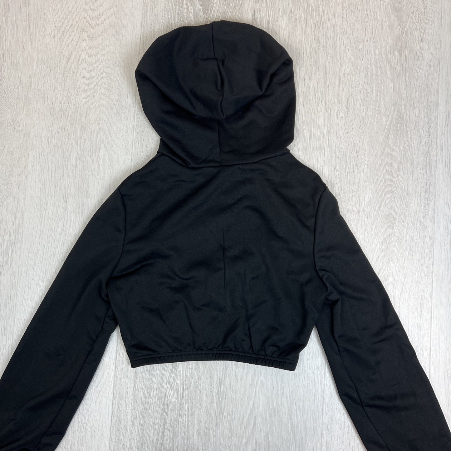 Shein Womens Cropped Pullover Sweeping Front Hoodie Size Large (New)