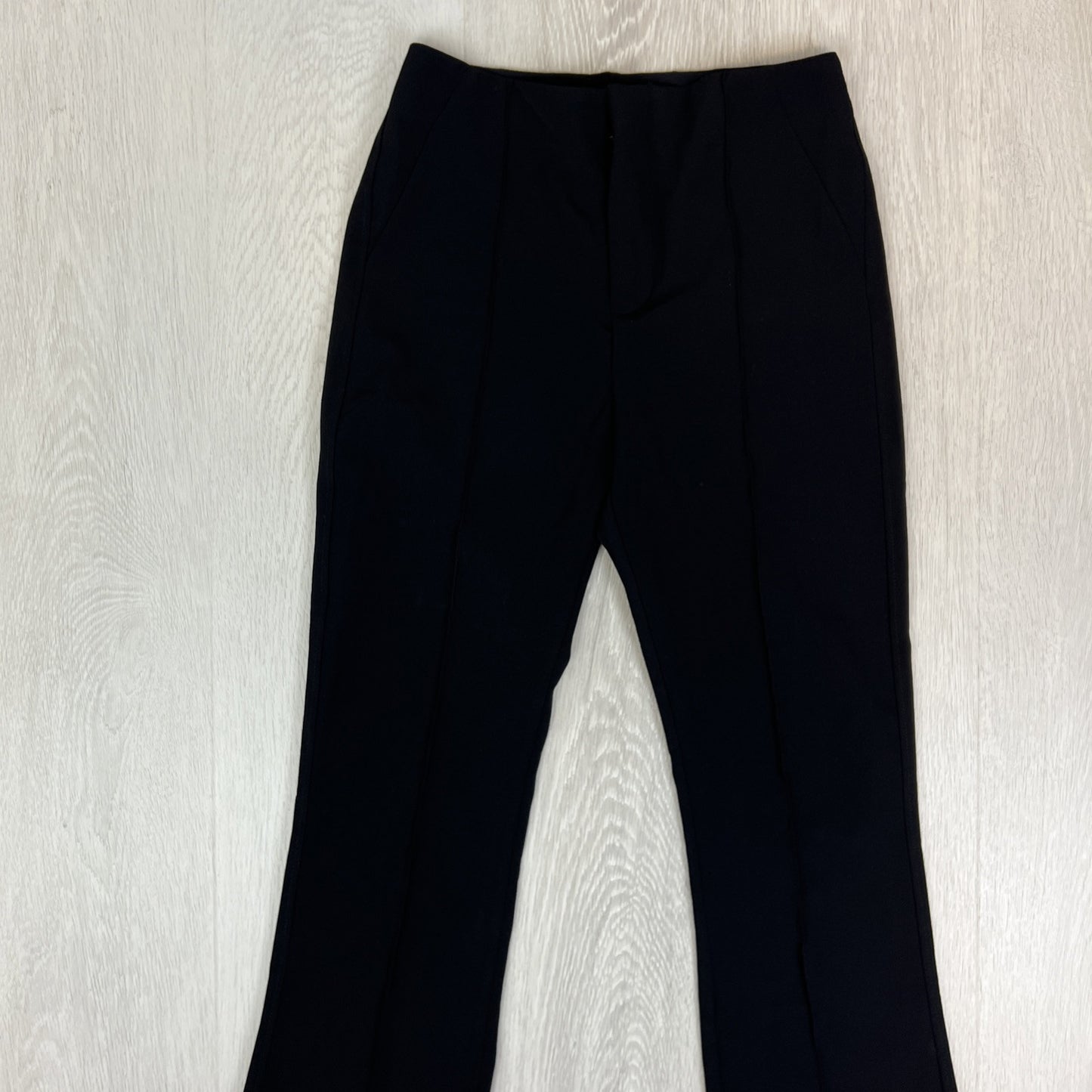 Bershka Womens Black Flared Dress Pants Size US 4