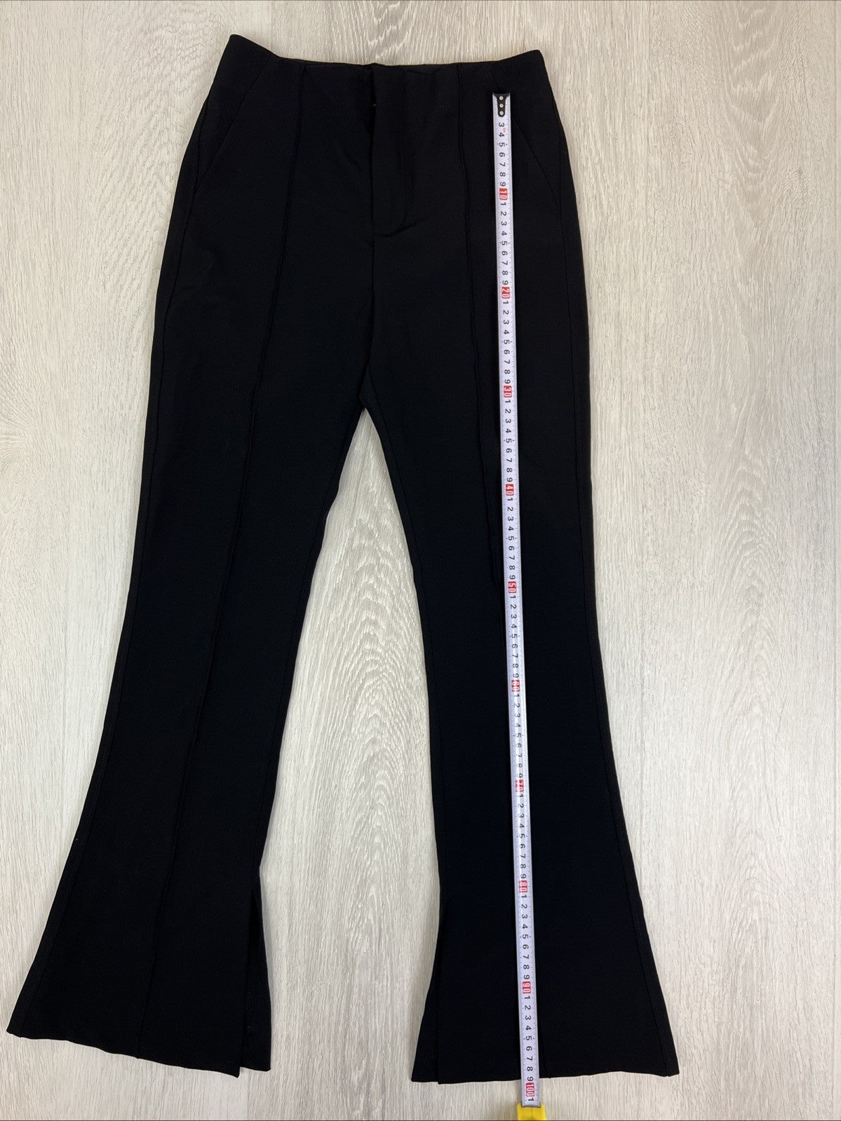 Bershka Womens Black Flared Dress Pants Size US 4