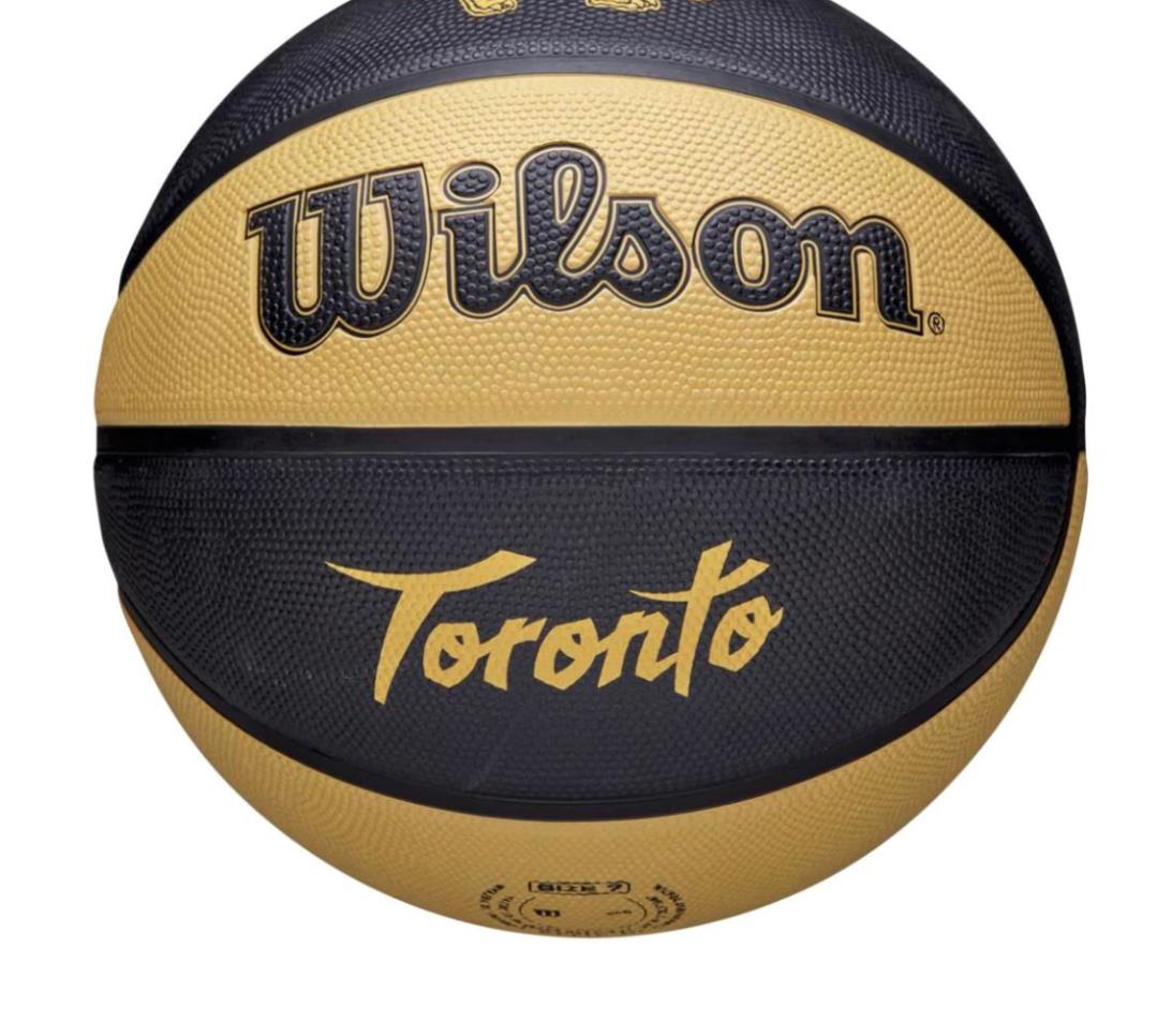 Wilson NBA Toronto Raptors Basketball Ball Full Size Size 7 - City Edition (NEW)