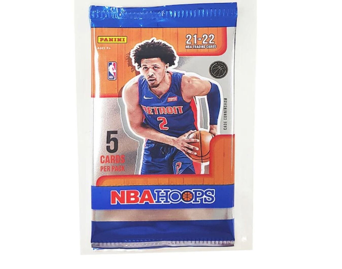 2021-22 Panini NBA Hoops Gravity Pack (5 Cards) - 3 PACKS