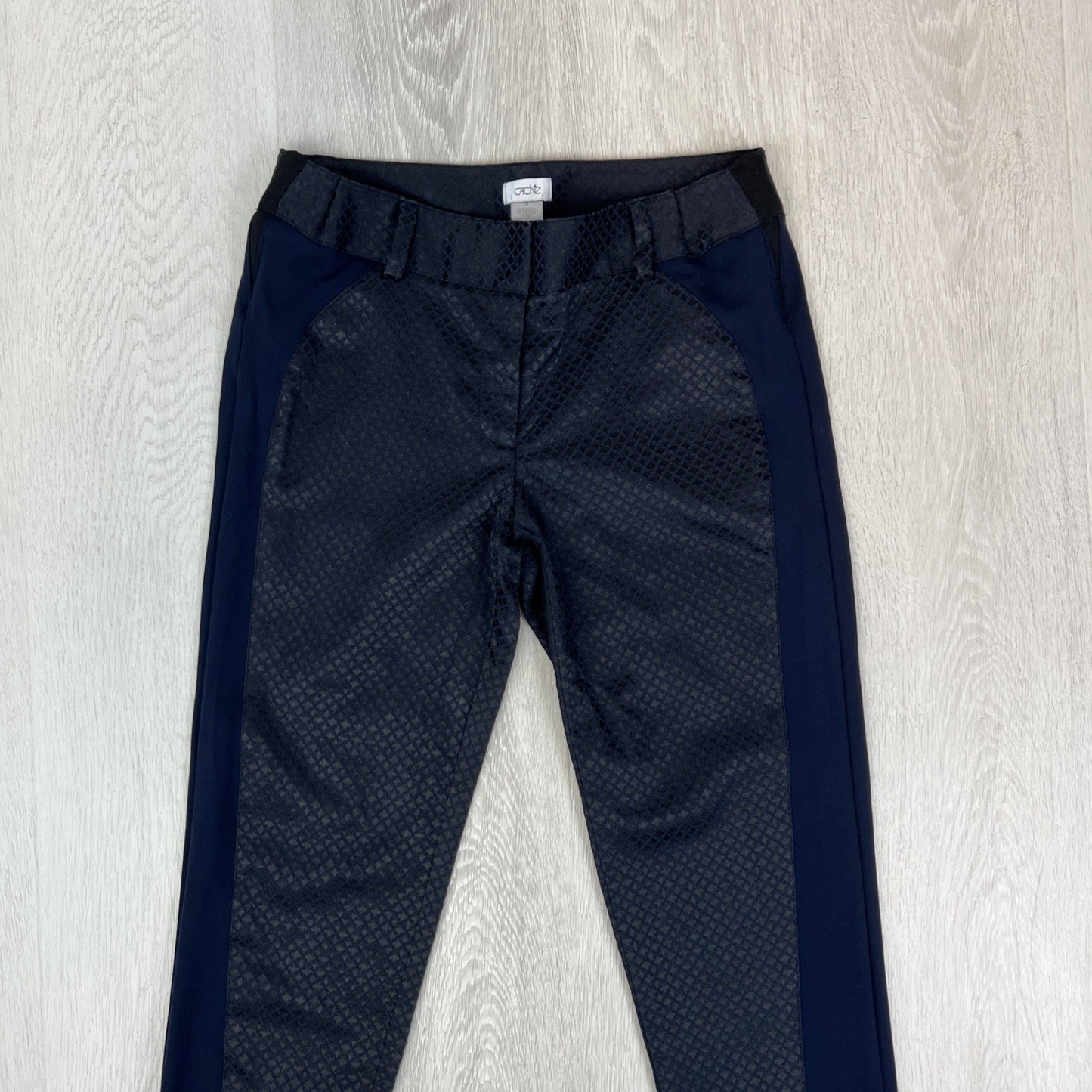 Cache Womens Navy Leggings Pants Size 6