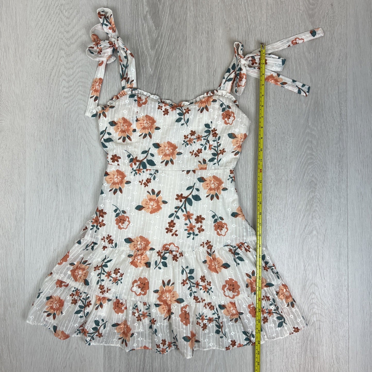 Sweet Pot Womens Floral Pattern Mini Skirt Size 6