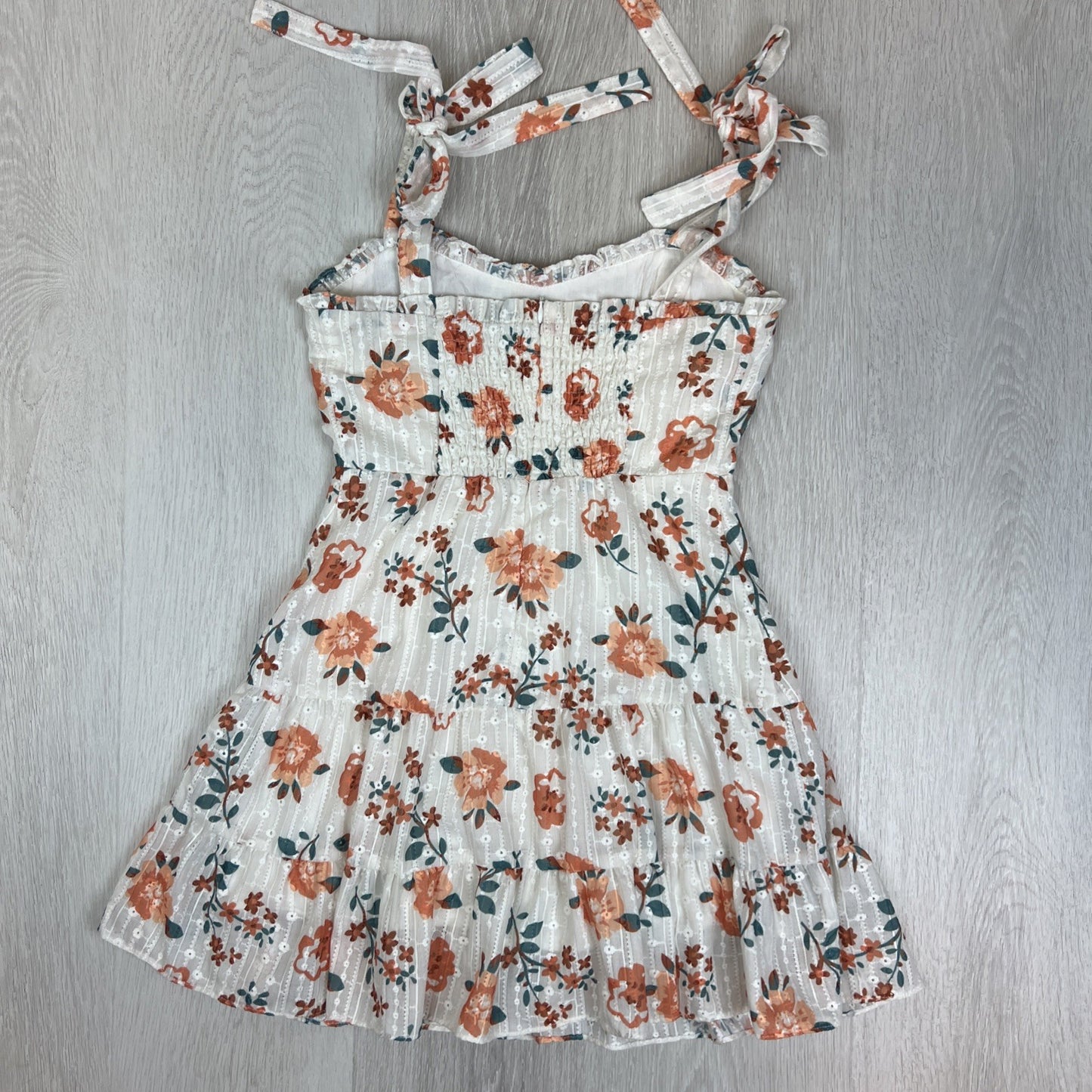 Sweet Pot Womens Floral Pattern Mini Skirt Size 6
