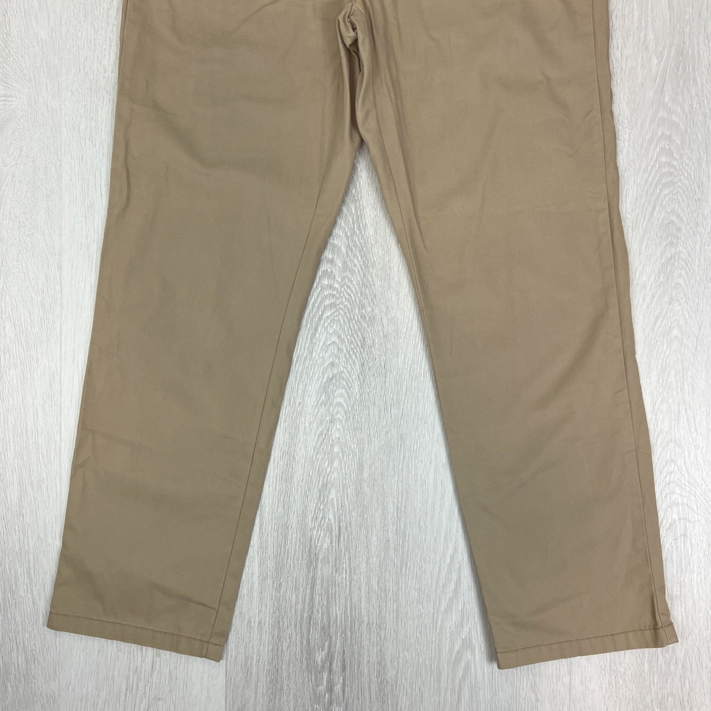 Tommy Hilfiger Mens Beige Custom Fit Chinos Pants Size 34/30