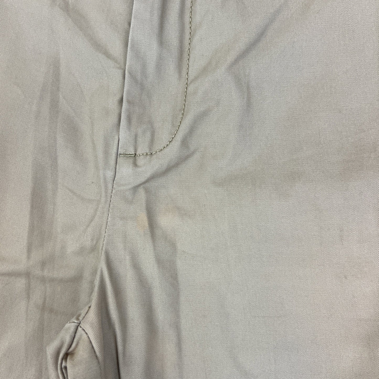 Tommy Hilfiger Mens Beige Custom Fit Chinos Pants Size 34/30