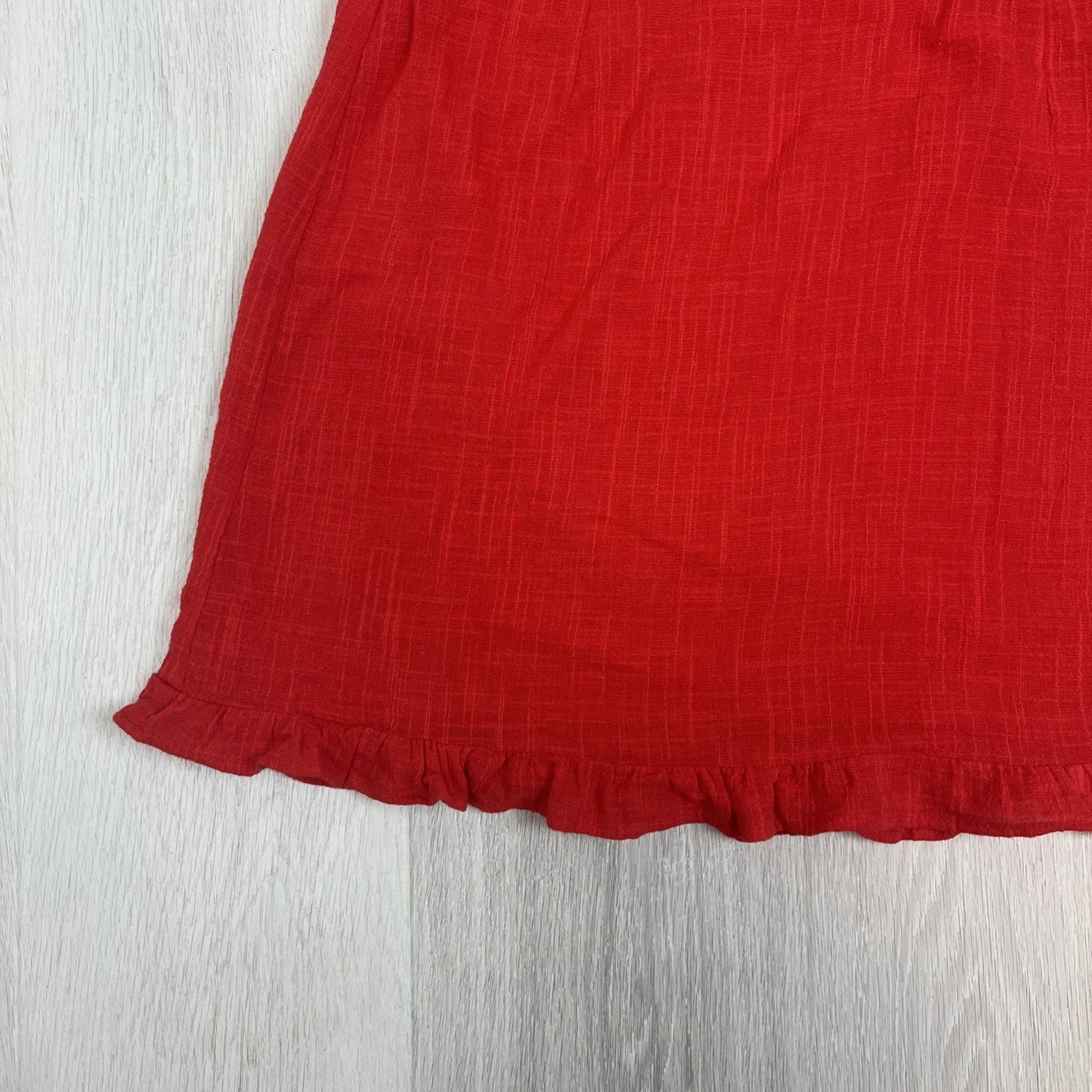 Ghanda Womens Red Skirt Size 12
