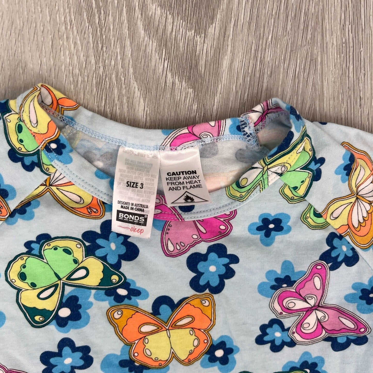 Bonds Sleep Girls Pyjama Set Size 3 Years