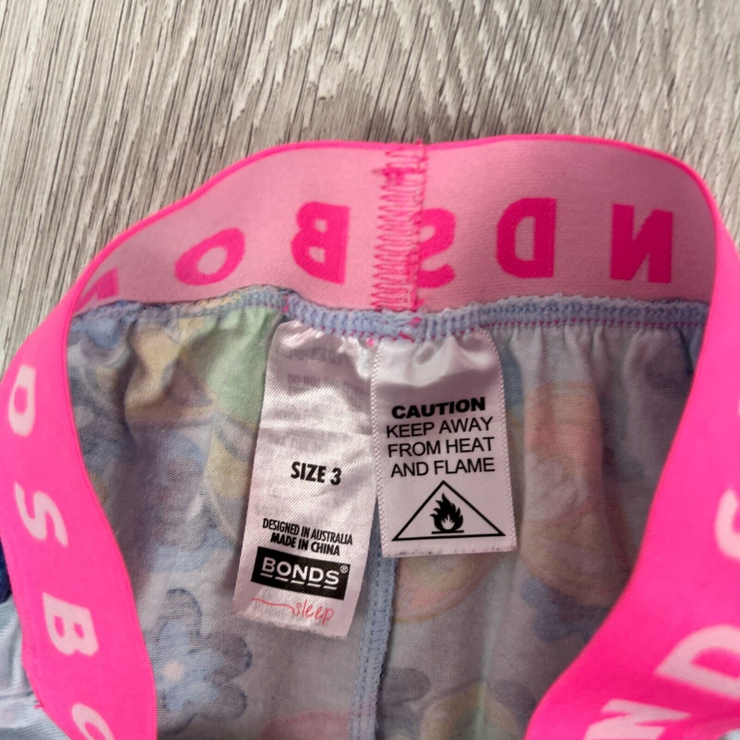 Bonds Sleep Girls Pyjama Set Size 3 Years