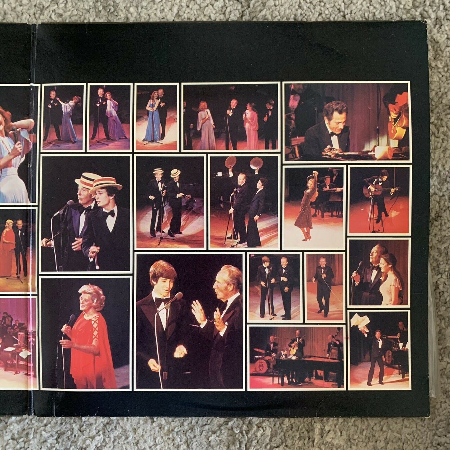 Bing Crosby Live: London Palladium 50th Anniversary concert Vinyl Record (1976)